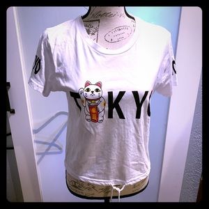 #1211 Tokyo white top NWOT